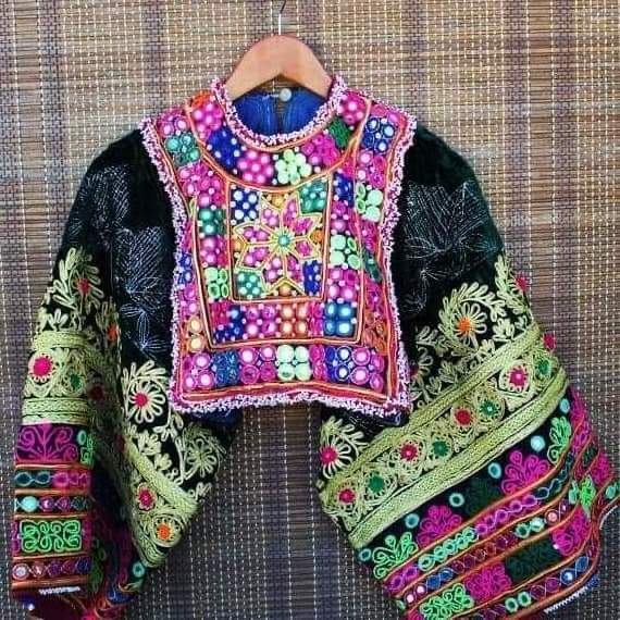 Pretty Banjara Tribal ethnic vintage, Afghan/Pakistan Kuchi party traditional Dress Kochi Dress By AJM