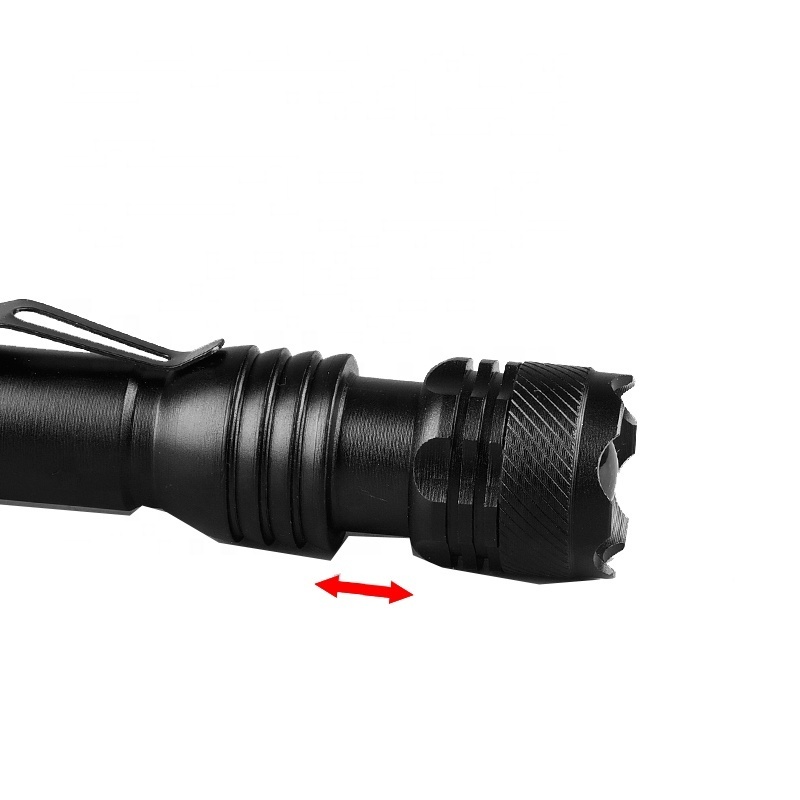 AJOTEQPT Mini Q5 powerful AA tactical telescopic led bright flashlight