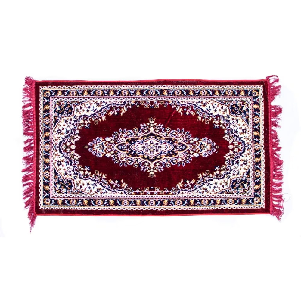 Best Indian Payer Mat Traditional Design Muslim Prayer Carpet with cheap wholesale price