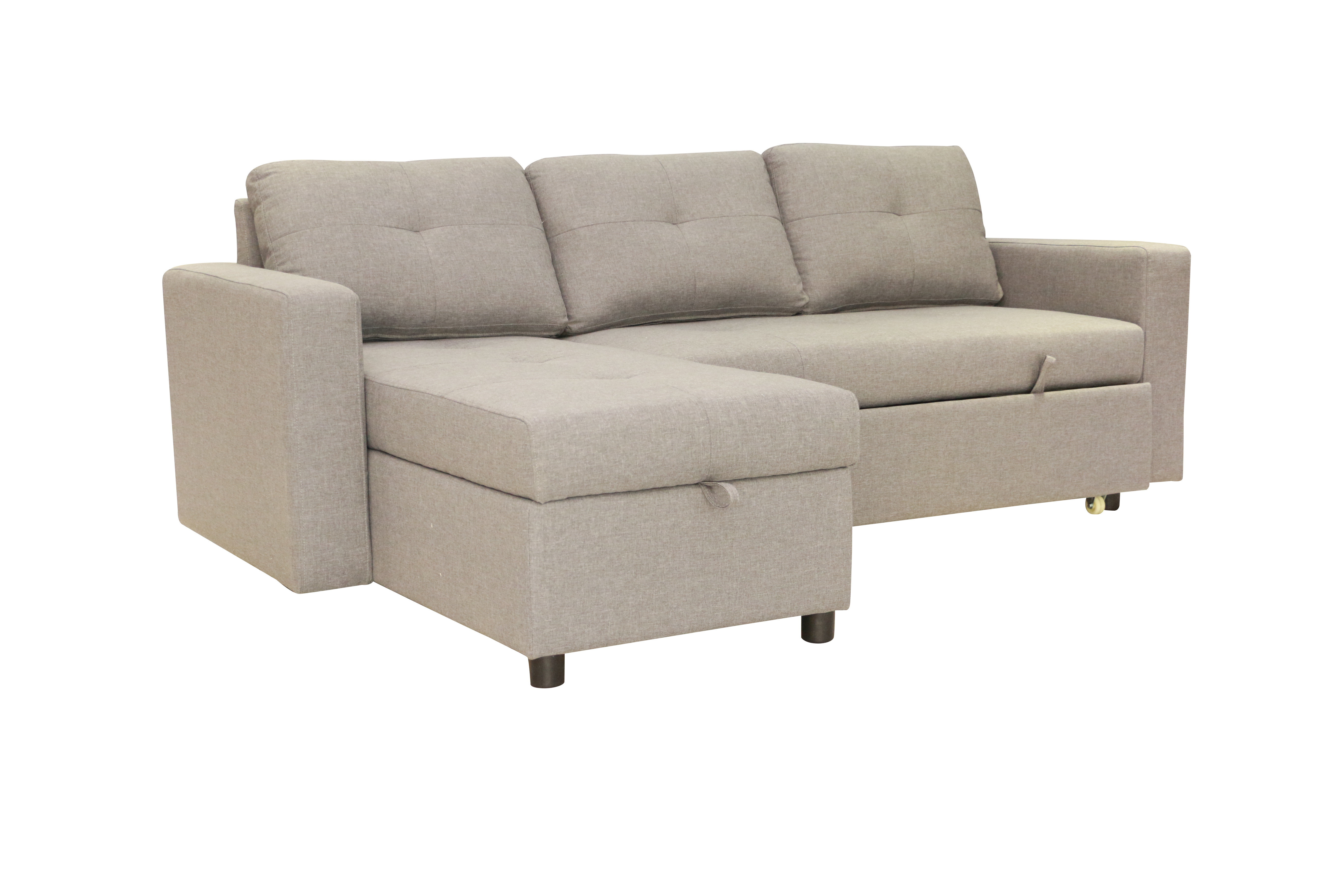 Partner Wholesale Corner Sectional Sofa Bed Left Right Chaise Lounge With Storage