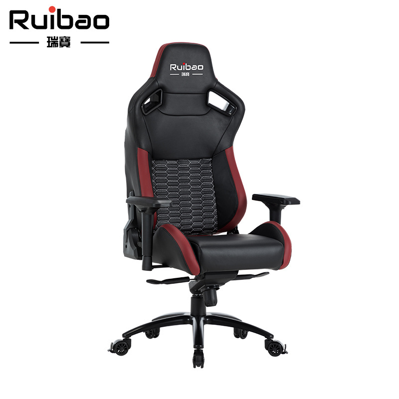 Luxury PU Leather Cold Molded Foam Racing Furniture Ergonomic Gaming Gamer Chair