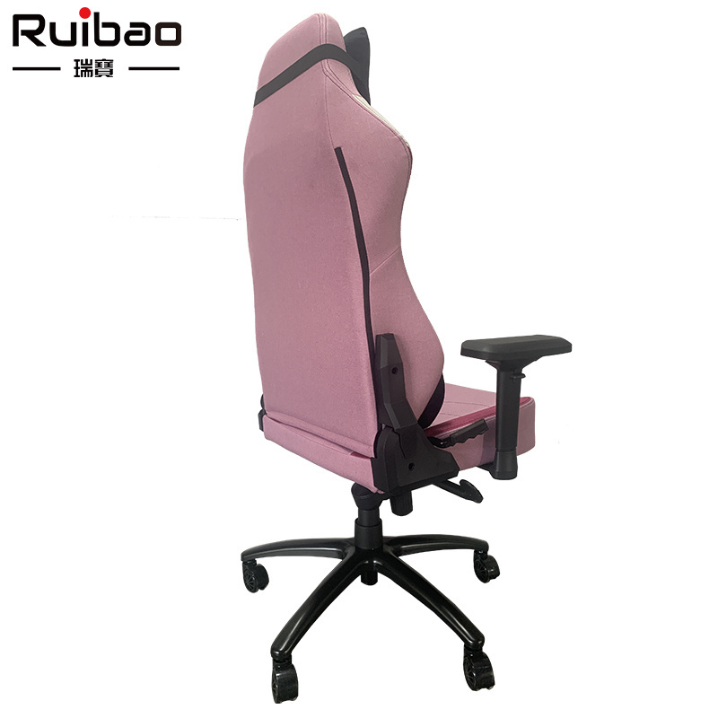 Gaming Chair Reclining Heavy Duty Computer Chair with 4D Armrests Magnetic Head Pillow Lumbar Support 400 lbs