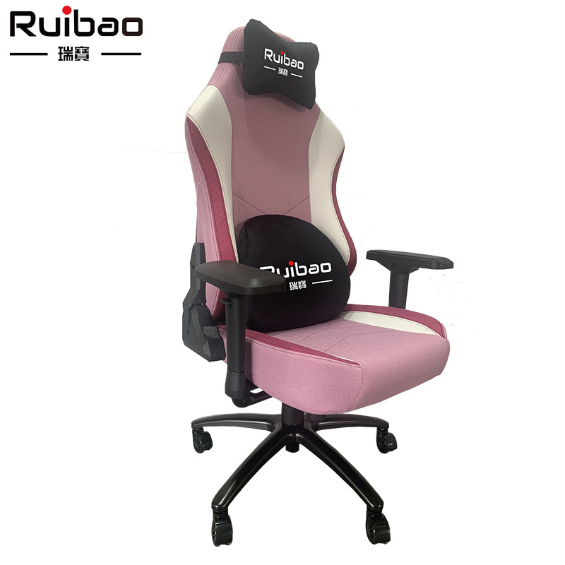 Gaming Chair Reclining Heavy Duty Computer Chair with 4D Armrests Magnetic Head Pillow Lumbar Support 400 lbs