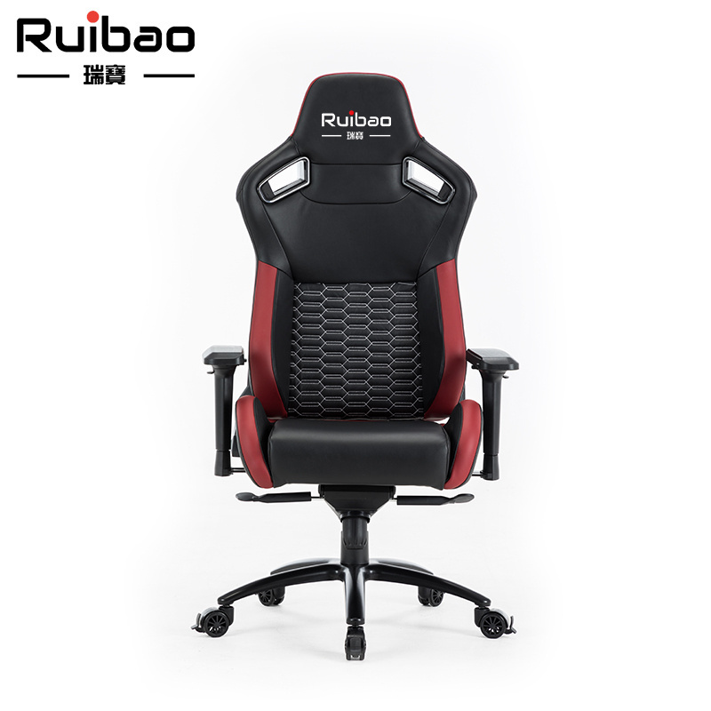 Luxury PU Leather Cold Molded Foam Racing Furniture Ergonomic Gaming Gamer Chair