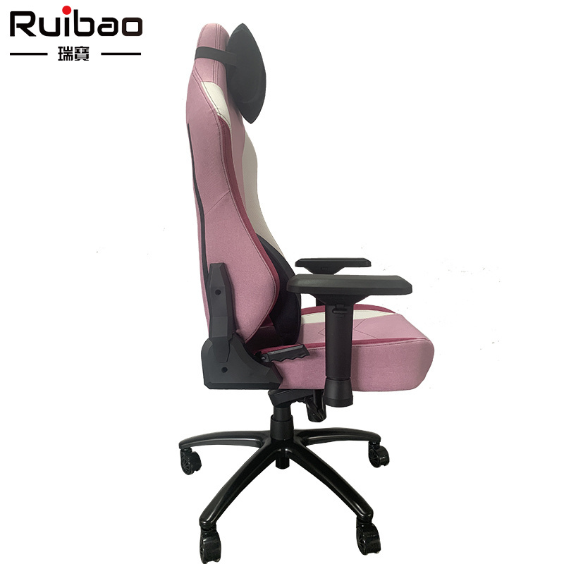 Gaming Chair Reclining Heavy Duty Computer Chair with 4D Armrests Magnetic Head Pillow Lumbar Support 400 lbs