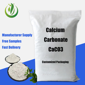 Calcium Carbonate CaCO3 Powder for Flim Glass Tire Rubber PVC Pipe Products Soap Chalk Rubber Poultry Plastic Drilling Detergent