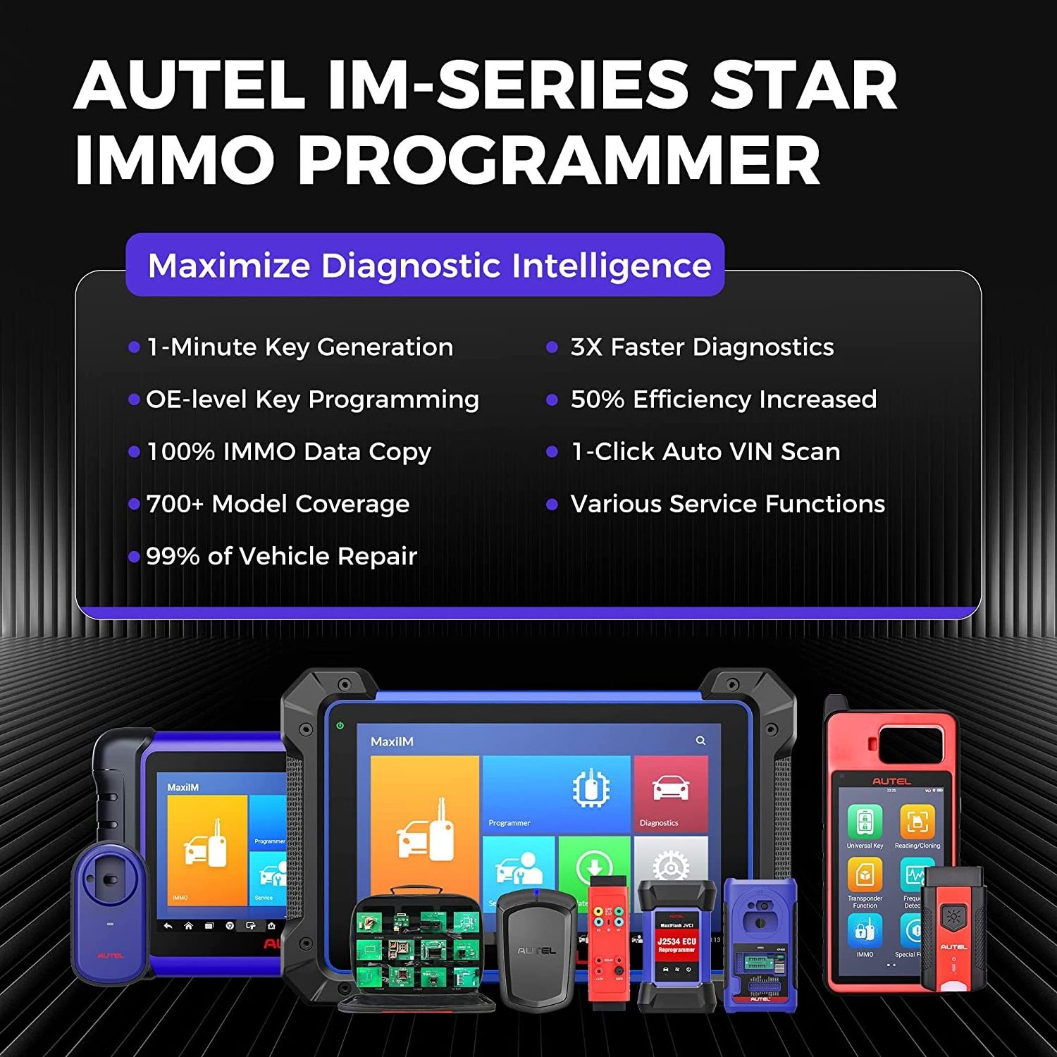 Autel Maxilm IM608 Pro Immo Key Programmer Obd2 Scanner Im508 Im608 ECU Programming Diagnostic Tools Altar IM608 Pro