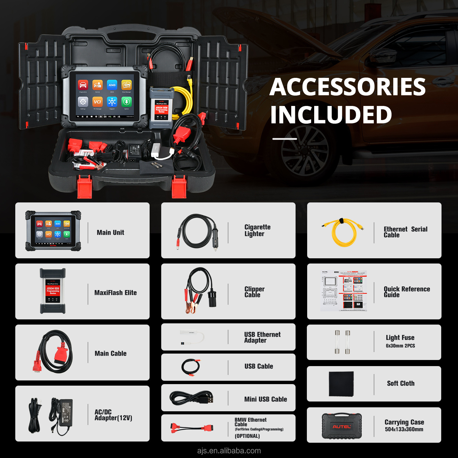 Autel MaxiSys MS908S Pro II Diagnostic Tool J2534 Auto ECU Programming And Coding For BENZ BMW Upgraded of MS908 MS908S MS908P