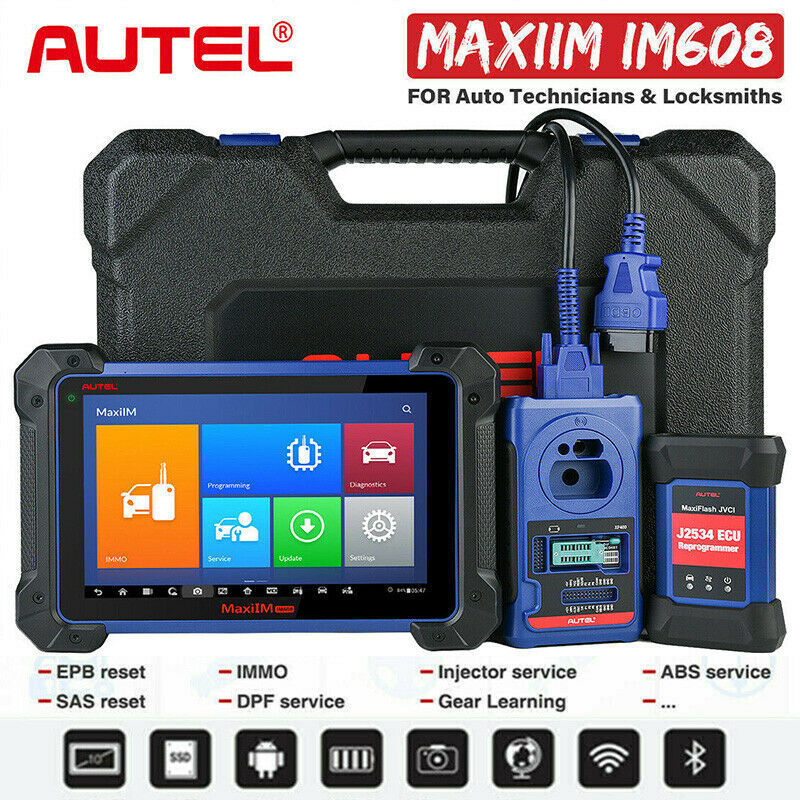 Autel MaxiIM IM608 IMMO Key Programmer OBD 2 Diagnostic Tool Scanner Machine IM608 PROKPA Key Programming Machine for All Cars