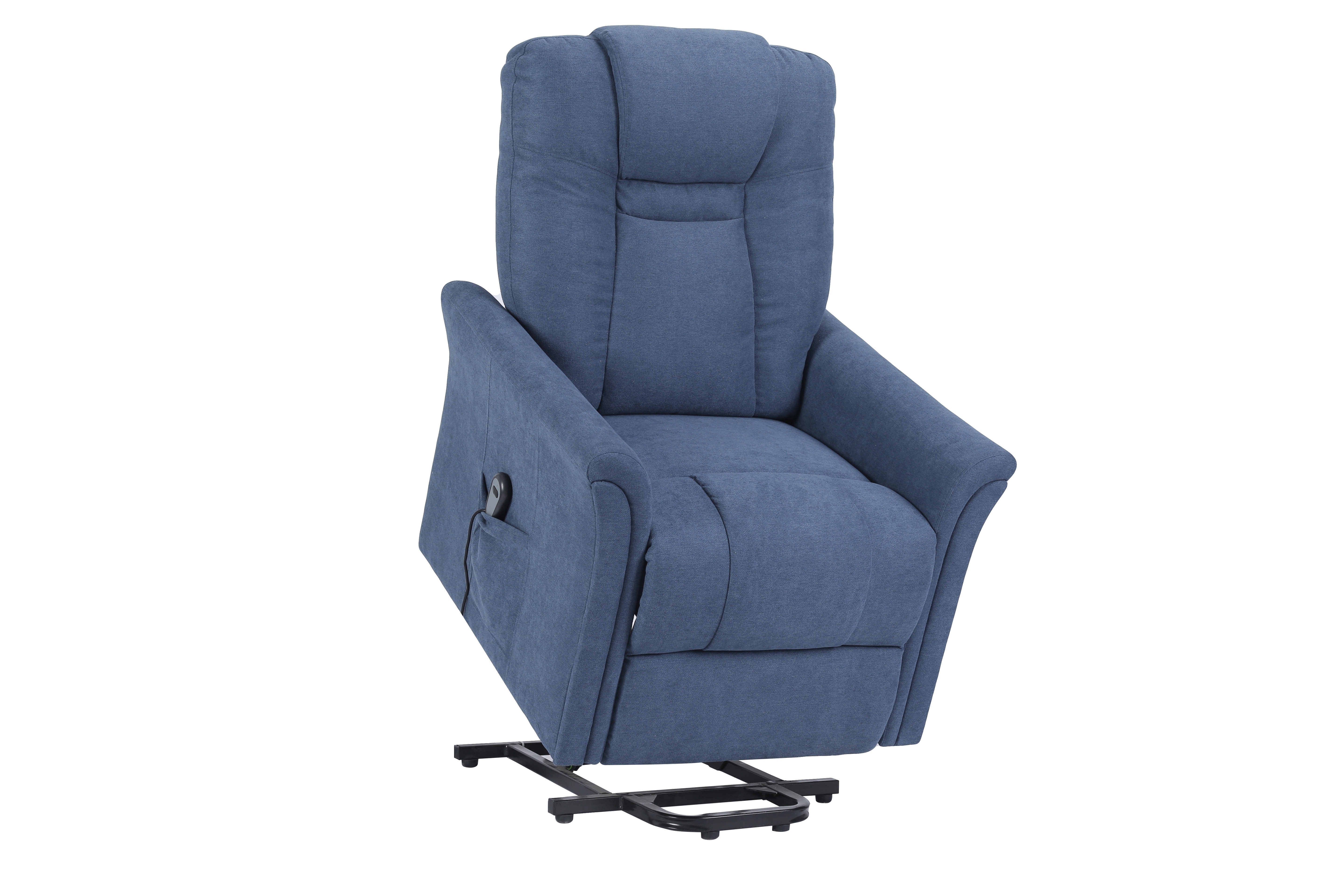 Modern SX-81298S Electric Lift Recliner One Seat Linen Fabric Upholstery with Extendable Metal Frame