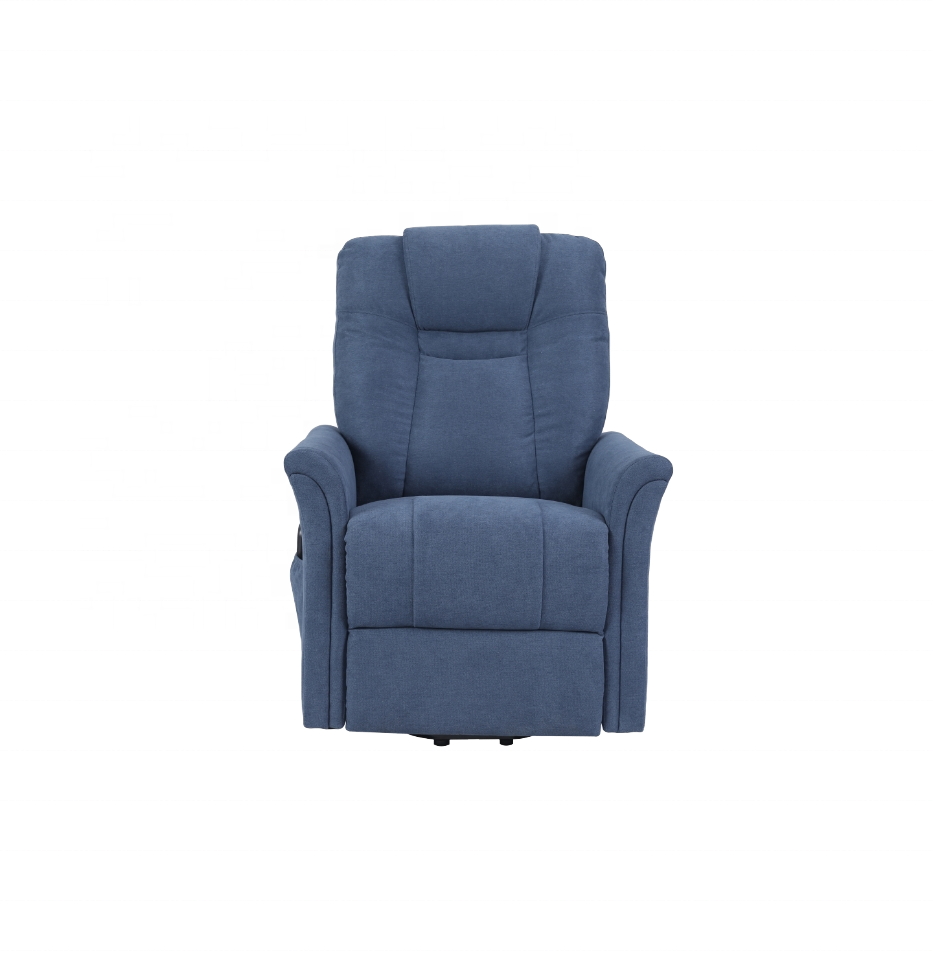 Modern SX-81298S Electric Lift Recliner One Seat Linen Fabric Upholstery with Extendable Metal Frame