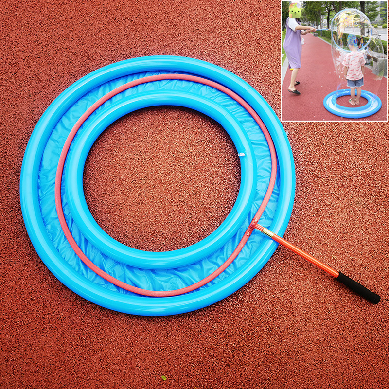 Hot Selling Wholesale kid outdoor play bubble show toys bender big large soap bubble wand  For Outdoor Party