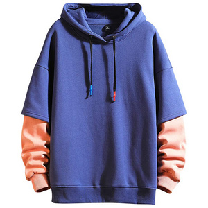 Double hood Wholesale different color Long sleeve High Quality Men's Hoodies 350 GSM 100% Cotton Fabric Custom Hoodies for Men