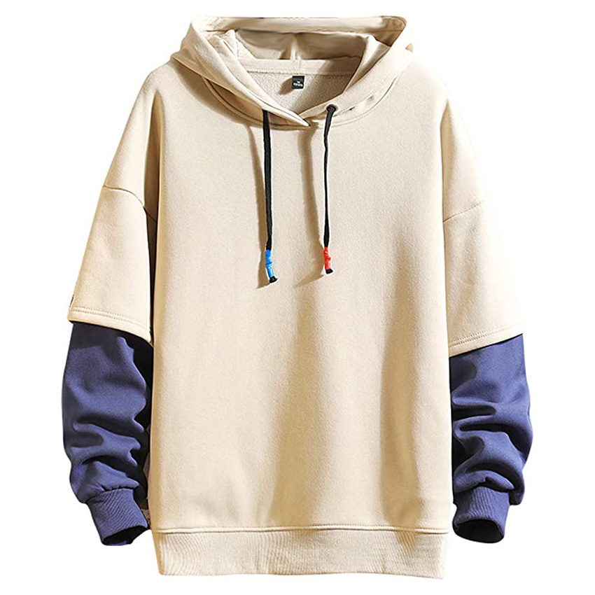 Double hood Wholesale different color Long sleeve High Quality Men's Hoodies 350 GSM 100% Cotton Fabric Custom Hoodies for Men