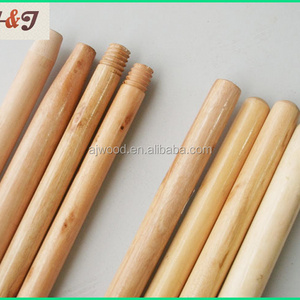 2 times varnishing eucalyptus mop wood handle, broom wooden stick