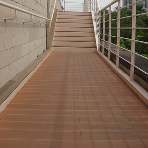 UV Protect Wood Plastic Composite Decking Floor WPC decking Veranda Composite Decking Balcony Floor Tiles WPC