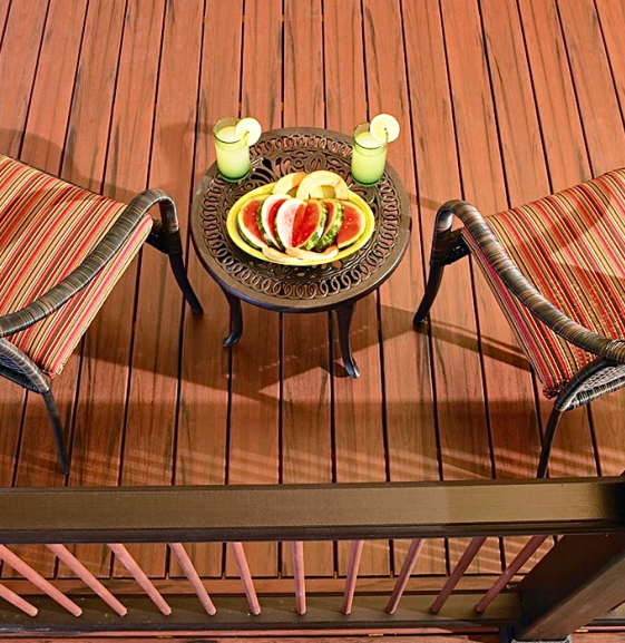 UV Protect Wood Plastic Composite Decking Floor WPC decking Veranda Composite Decking Balcony Floor Tiles WPC