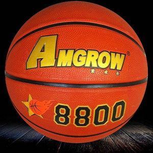 Custom printed custom rubber basketball ball made in thailand hot sale