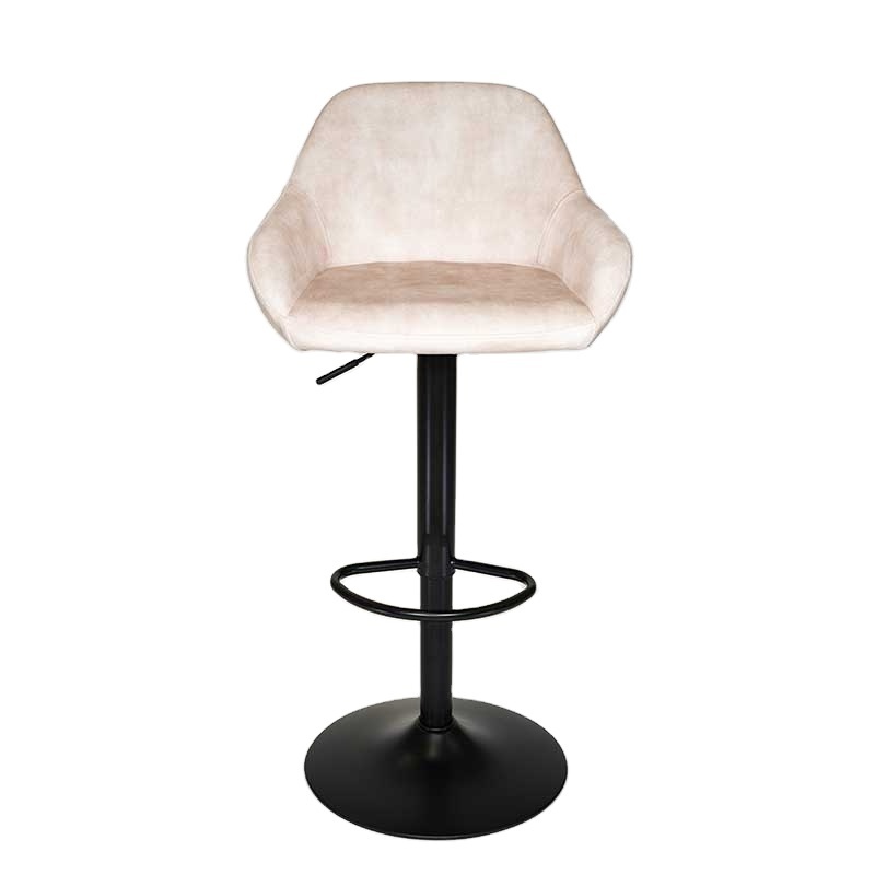 Modern Metal Bar Stool Chair Furniture High-Leg Counter Height Bar Stool For Restaurant Home