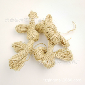 Jute Packaging Rope Bundle Shibari Red for Crafts Flags Packing Sale Hanging Christmas Bell String