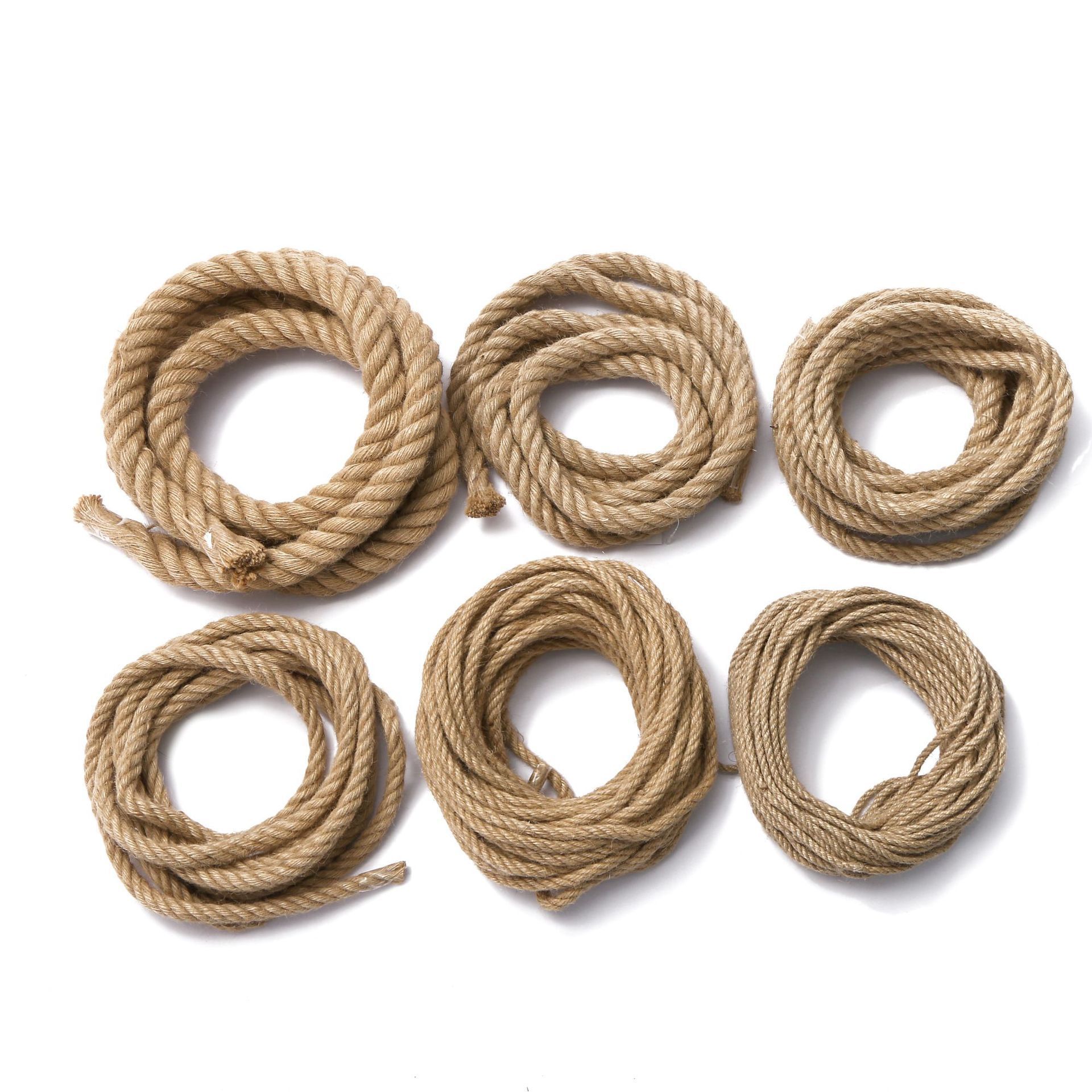 Diy Rope Making Machine Fiber Hemp Woven Jute Craft twine Manufacturer jute rope