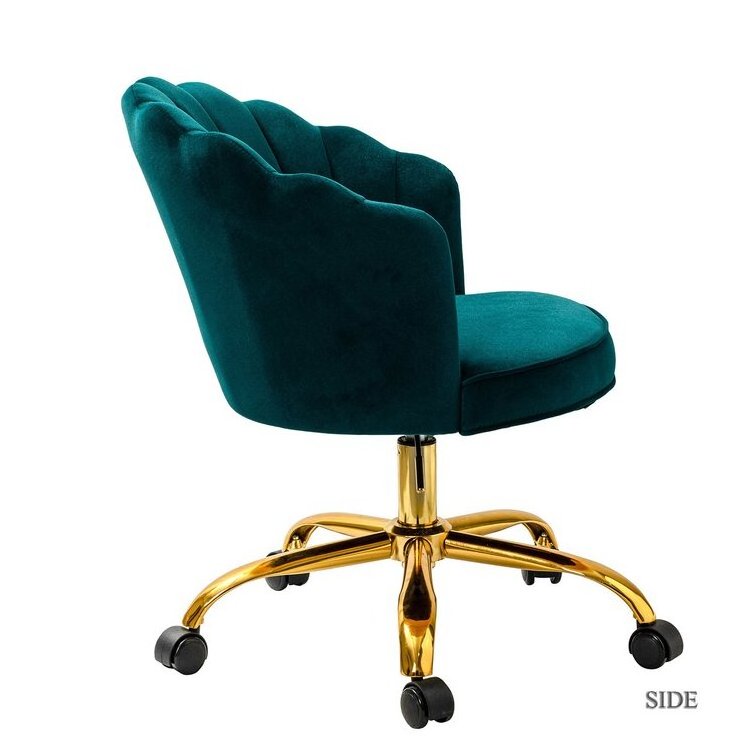 Manufacturer Direct Sale Yellow  Accent Chair High Quality Velvet Taks Chair for Home Office