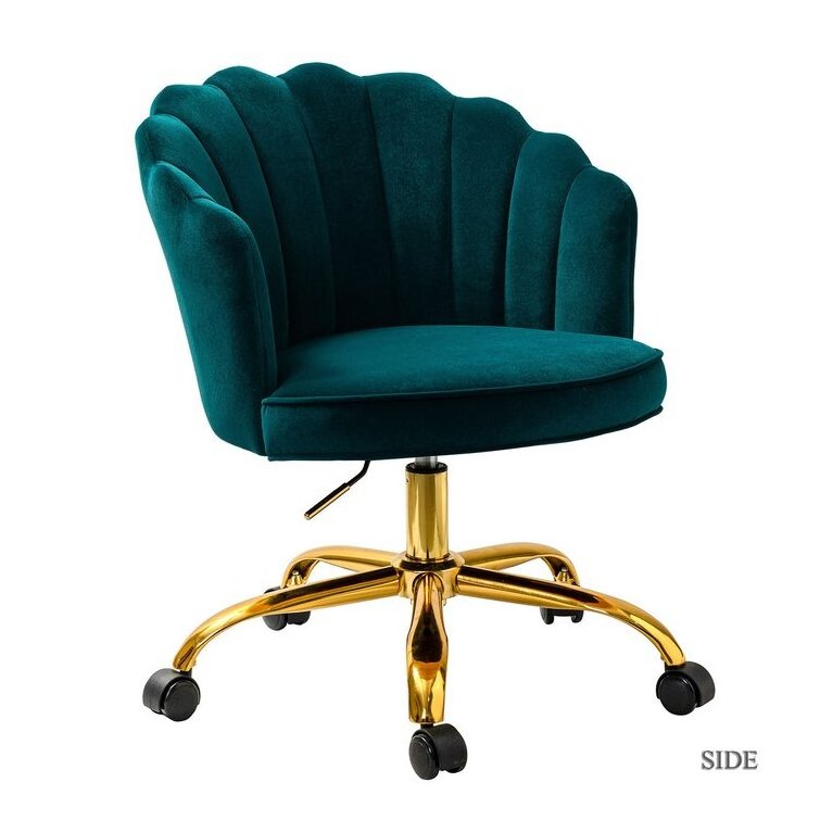 Manufacturer Direct Sale Yellow  Accent Chair High Quality Velvet Taks Chair for Home Office