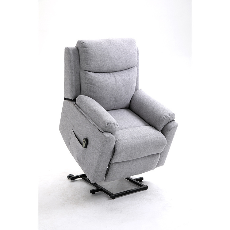 Linen Power Lifting Chair for Elderly Living Room Reclining Single Multifunctional Lazyboy Recliner