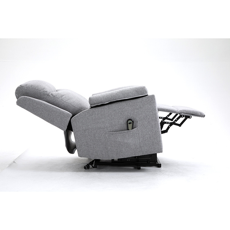 Linen Power Lifting Chair for Elderly Living Room Reclining Single Multifunctional Lazyboy Recliner