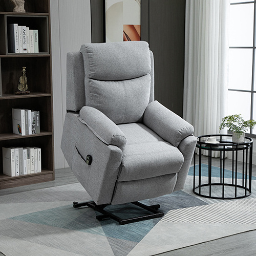 Linen Power Lifting Chair for Elderly Living Room Reclining Single Multifunctional Lazyboy Recliner