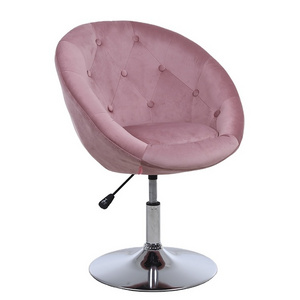 YIBO Cheap luxury bar furniture modern counter high bar barber pink salon chair