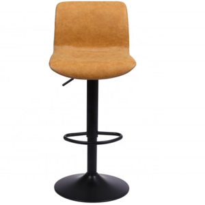 American style high-quality Crazy Horse Peel 360 degree rotatable counter stool bar chair