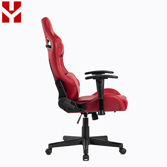 High Quality Leather Swivel Recliner Racer silla gamimg Red Sport Furniture Computer PC Gamer Chair