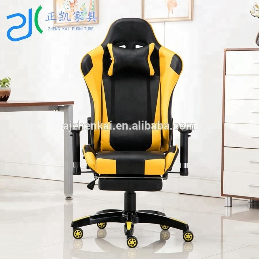 china anji gaming chair manufacture durable office gaming chair high quality supports up to 150kg