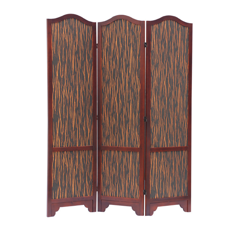 Decorative Art Wood Room Divider Folding Privacy Screen Room Divider Freestanding Partition Wall Dividers