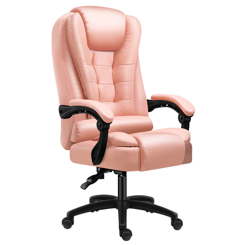 Revolving Luxury Swiveling Office Chair Genuine Leather Executive Chair