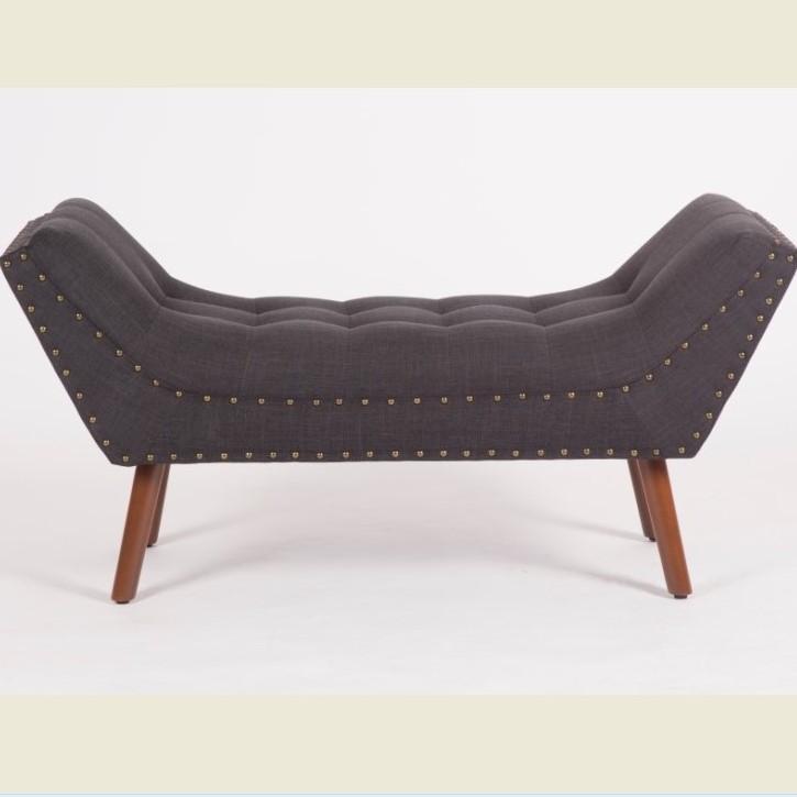 Modern shoe Velvet Tufted Storage Bench