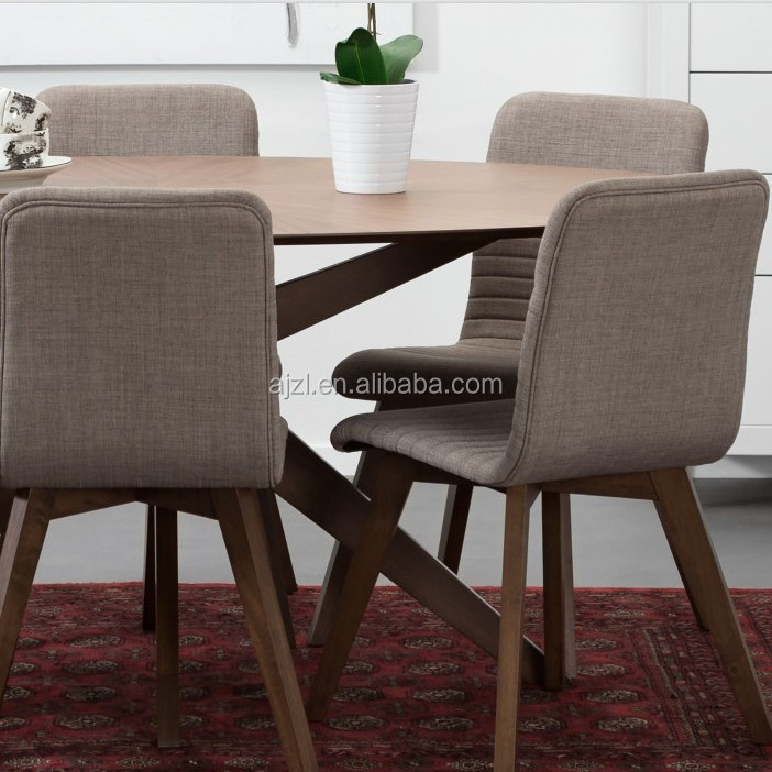 Modern Fabric Restaurant bentwood chair