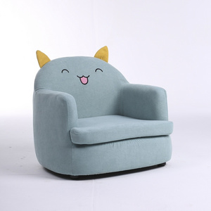 2019 New Design Wooden Frame Soft Cover  Baby Mini Kids Sofa chair