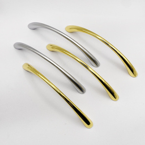 Akada competitive low price furniture kitchen handles for cabinets gold cabinet handle brushed nickel