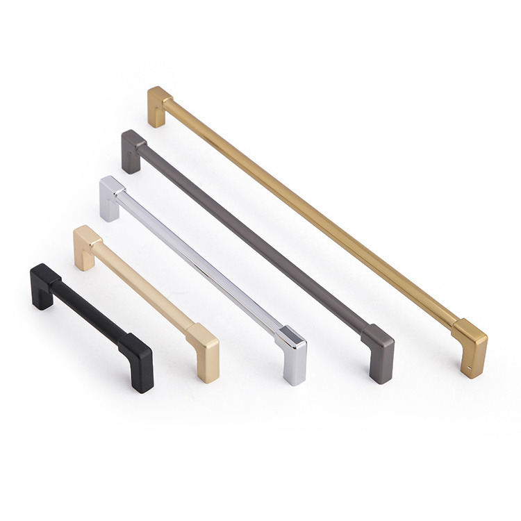 AKADA Wholesales Black Cupboard Furniture Drawer Wardrobe Kitchen Door Pulls Handles For  Cabinets