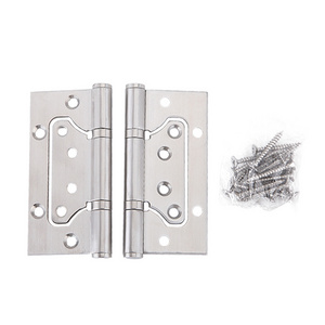 SUS304 Stainless Steel Butterfly Door Lock Hinge For Interior Doors