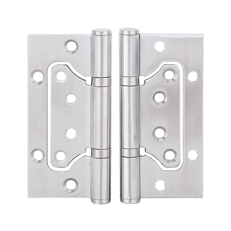 SUS304 Stainless Steel Butterfly Door Lock Hinge For Interior Doors