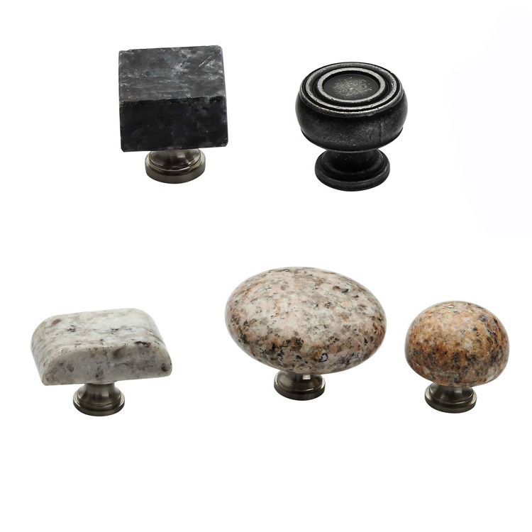 AKADA 204 NEW marble natural stone Cabinet Pulls Knobs handle ,stone Furniture knobs,furniture funky cabinet knobs