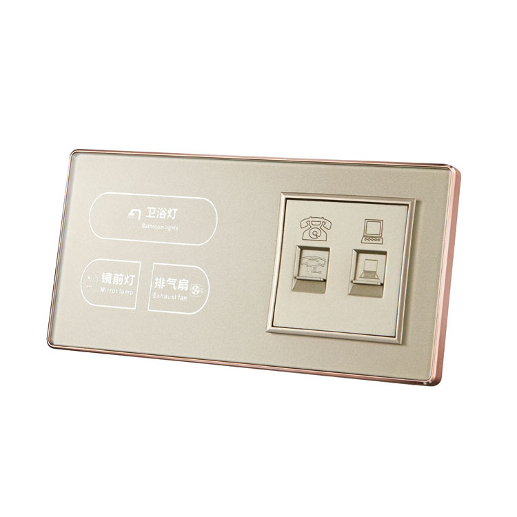 Smart Home System Electronic Touch Screen Wall Light Switch