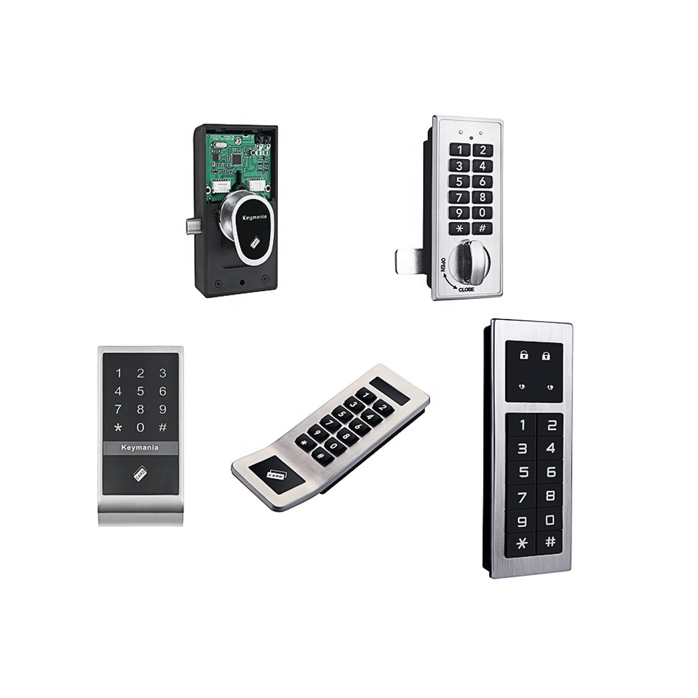 smart door locker cabinet card keypad digital number code password lock for kitchen cupboard wardrobe showcase closet