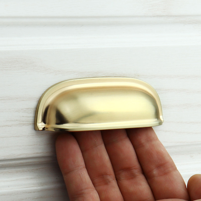 AKADA Hardware 3 Inch Bin Drawer Pull Cup Cabinet Furniture Handle Wholesale Price Bronze Free Customized Contemporary 5 Years