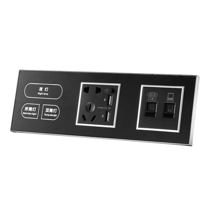 Smart Home System Electronic Touch Screen Wall Light Switch