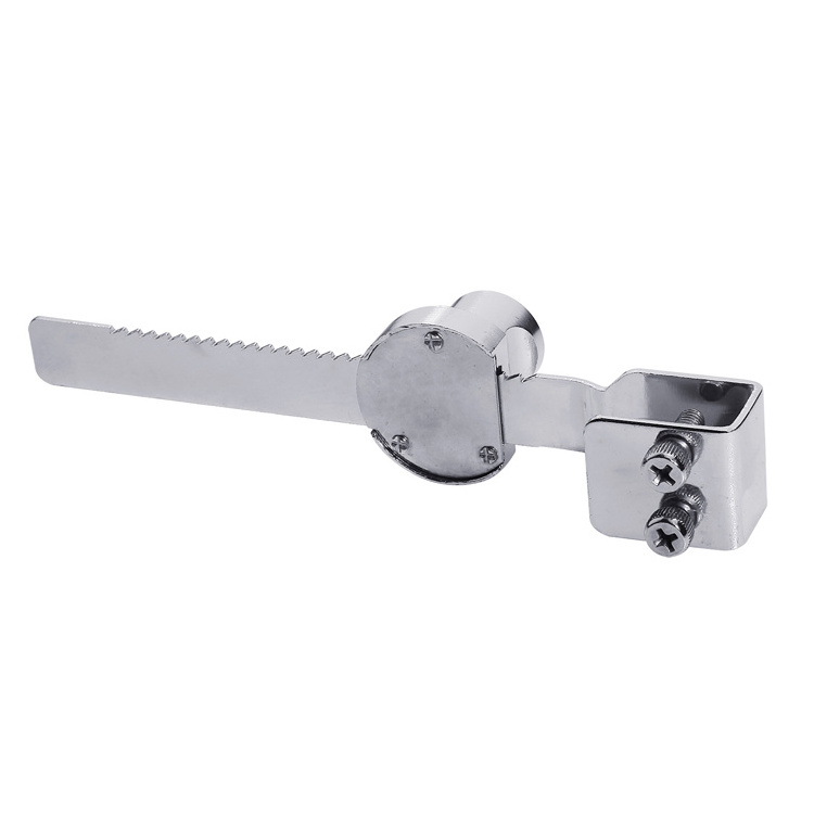 High quality glass cabinet door locks ,showcase window ratchet sliding lock