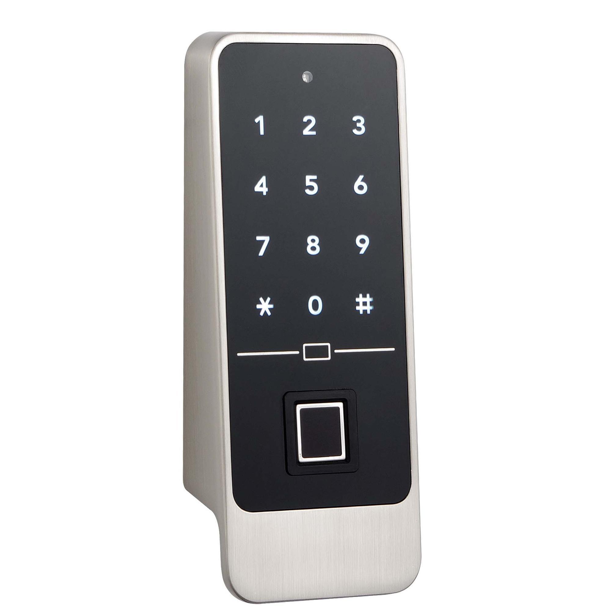 keyless electric smart keypad digital number code password finger print drawer lock for high level office furniture